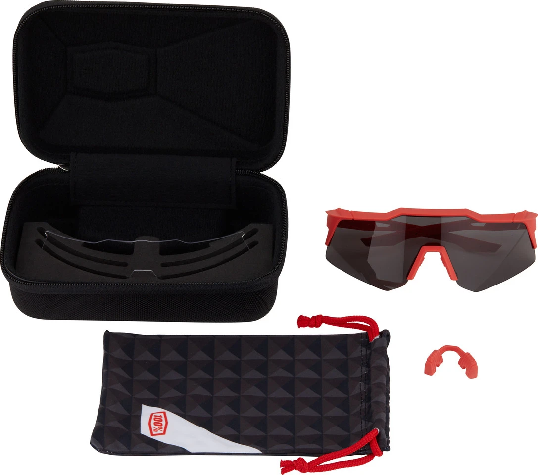 100% Speedcraft XS Smoke Sportbrille 7 100% Speedcraft XS Smoke Sportbrille - Image 5
