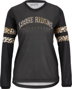LOOSE RIDERS Heritage Leopard Damen LS Trikot