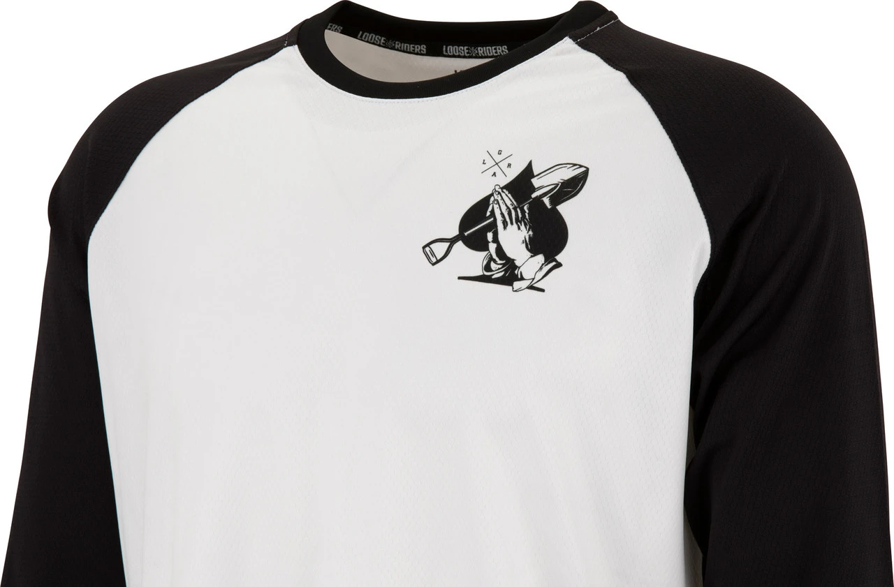 LOOSE RIDERS Praying Hands LS Trikot 5 LOOSE RIDERS Praying Hands LS Trikot - Image 3